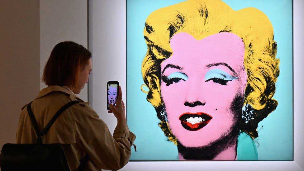 Marilyn Monroe by Andy Warhole